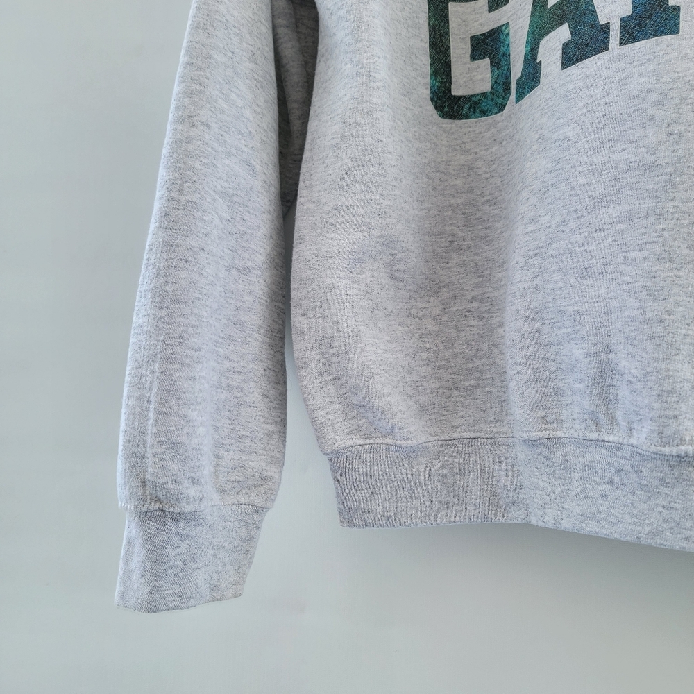 Sundays Are For The Birds Heather Gray Sweatshirt Size Medium Philadelphia Eagle - Picture 13 of 14